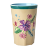 Becher Latte Cup Arda Bloom Print - rice